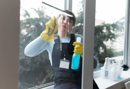 Nettoyage de vitres intérieures et extérieures à Saint-Yvi